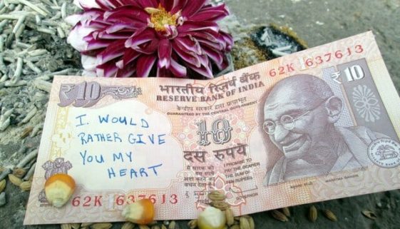 gandhi money india