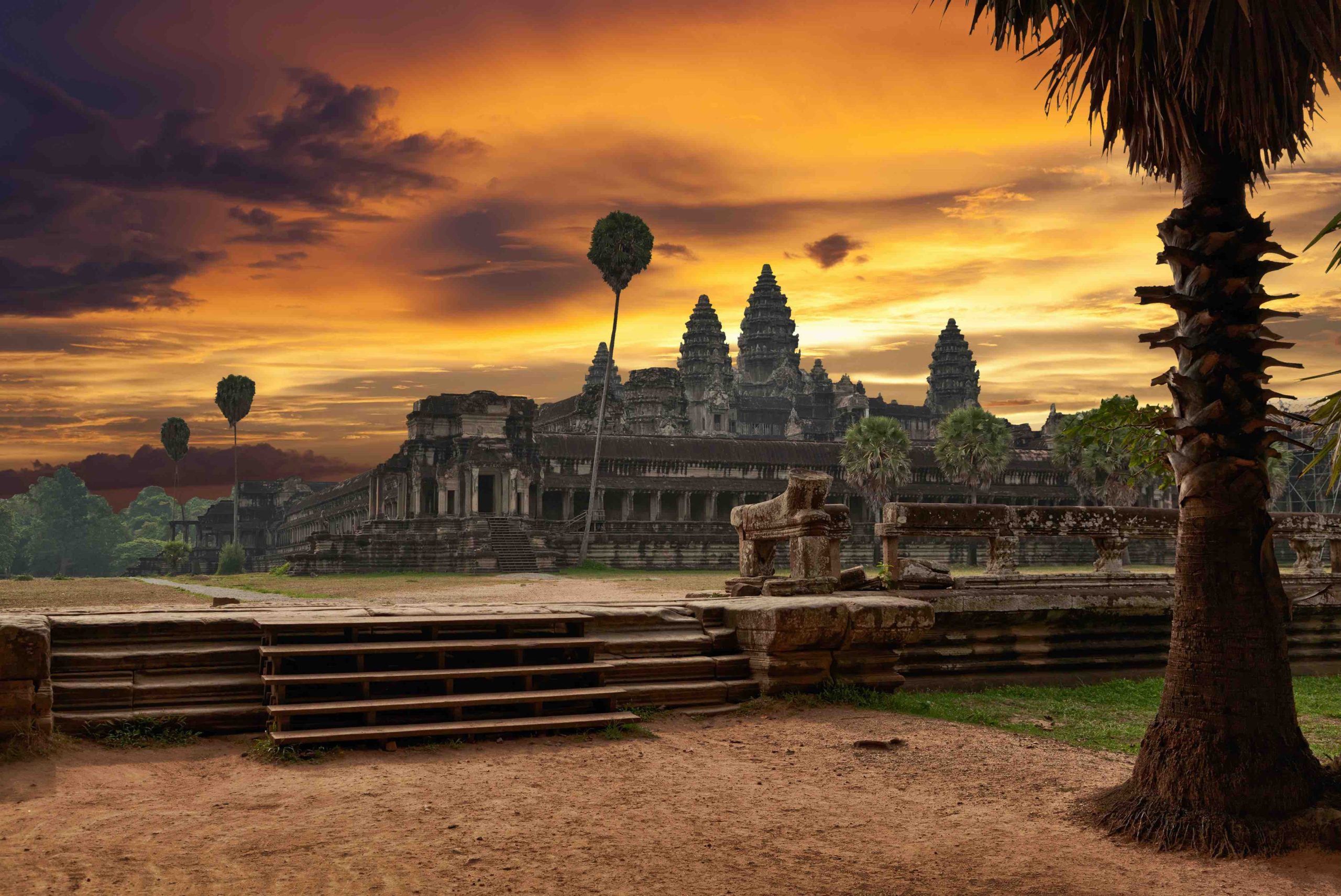 Cambodia -- Angkor Wat at sunset - pro - small